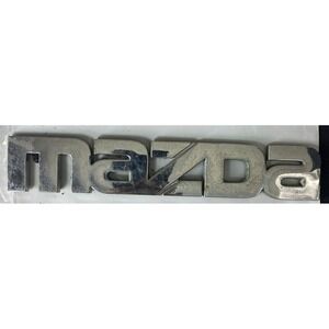 OEM Mazda Chrome "mazda"‎ Emblem Badge Logo